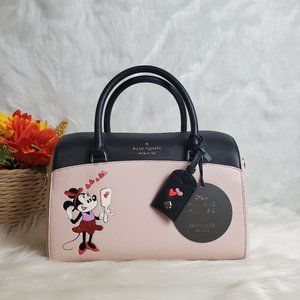disney x kate spade minnie mouse med duffell